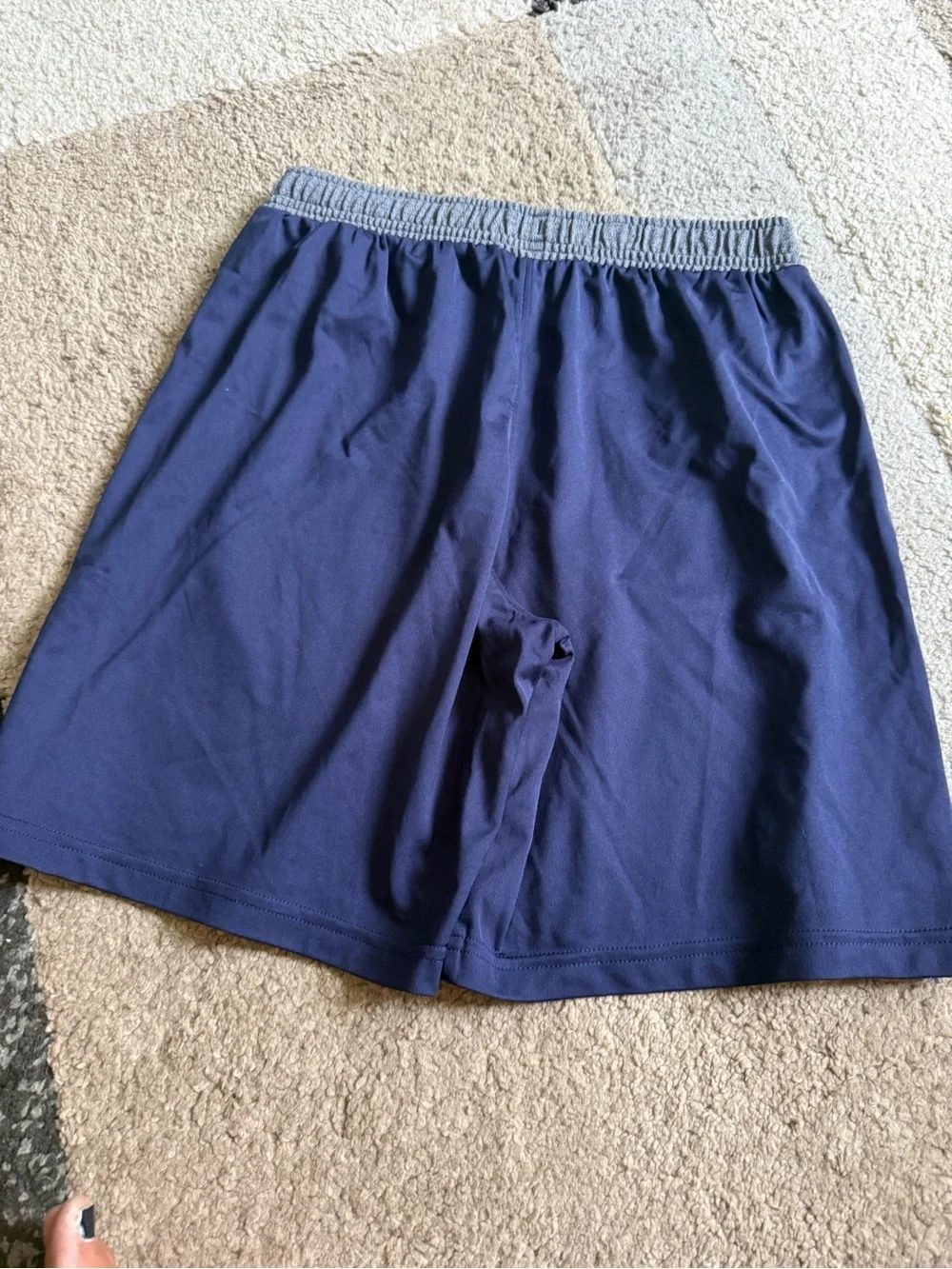 Under Armour youth XL Navy Athletic Panthers Logo Shorts
